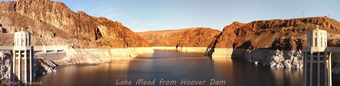 Lake Mead from Hoover Dam